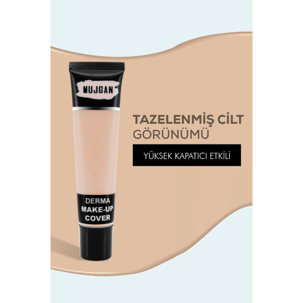 3'lü Derma Porselen Makyaj Tüp Kapatıcı Seti