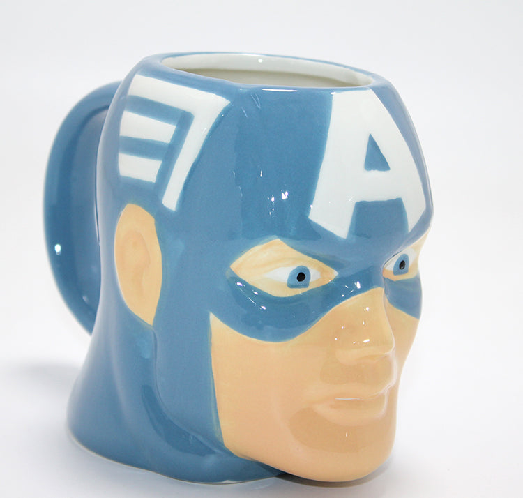 Marvel Captain America (Kaptan Amerika) 3D Kabartmalı Kupa Bardak