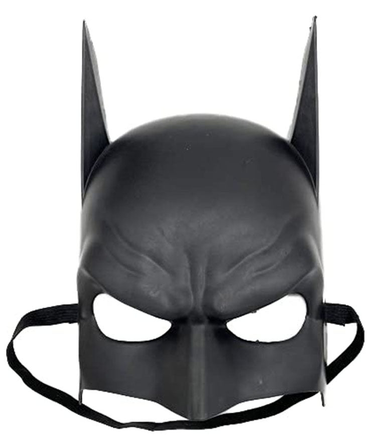 Siyah Çocuk Batman Maskesi Lastikli