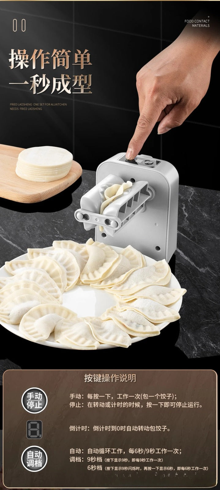 Tam Otomatik Hamur Ravioli Makinesi