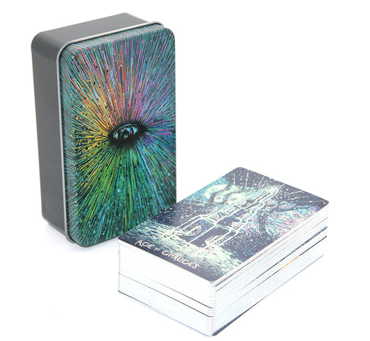 Metal Kutulu Tarot Kartı Prisma