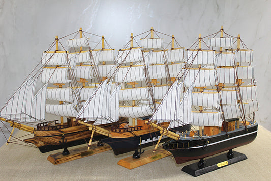 Ahşap Yelken Gemi Model 2