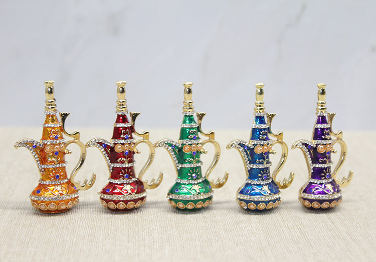 Swarovski Taşlı Minik Figür - Mini İbrik Model 2