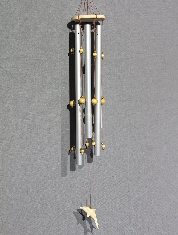 Boncuklu Metal Rüzgar Çanı Model 1