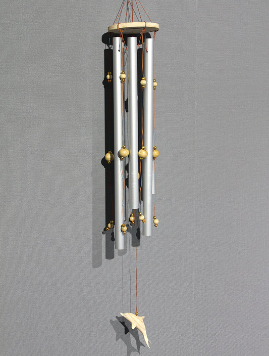 Boncuklu Metal Rüzgar Çanı Model 2