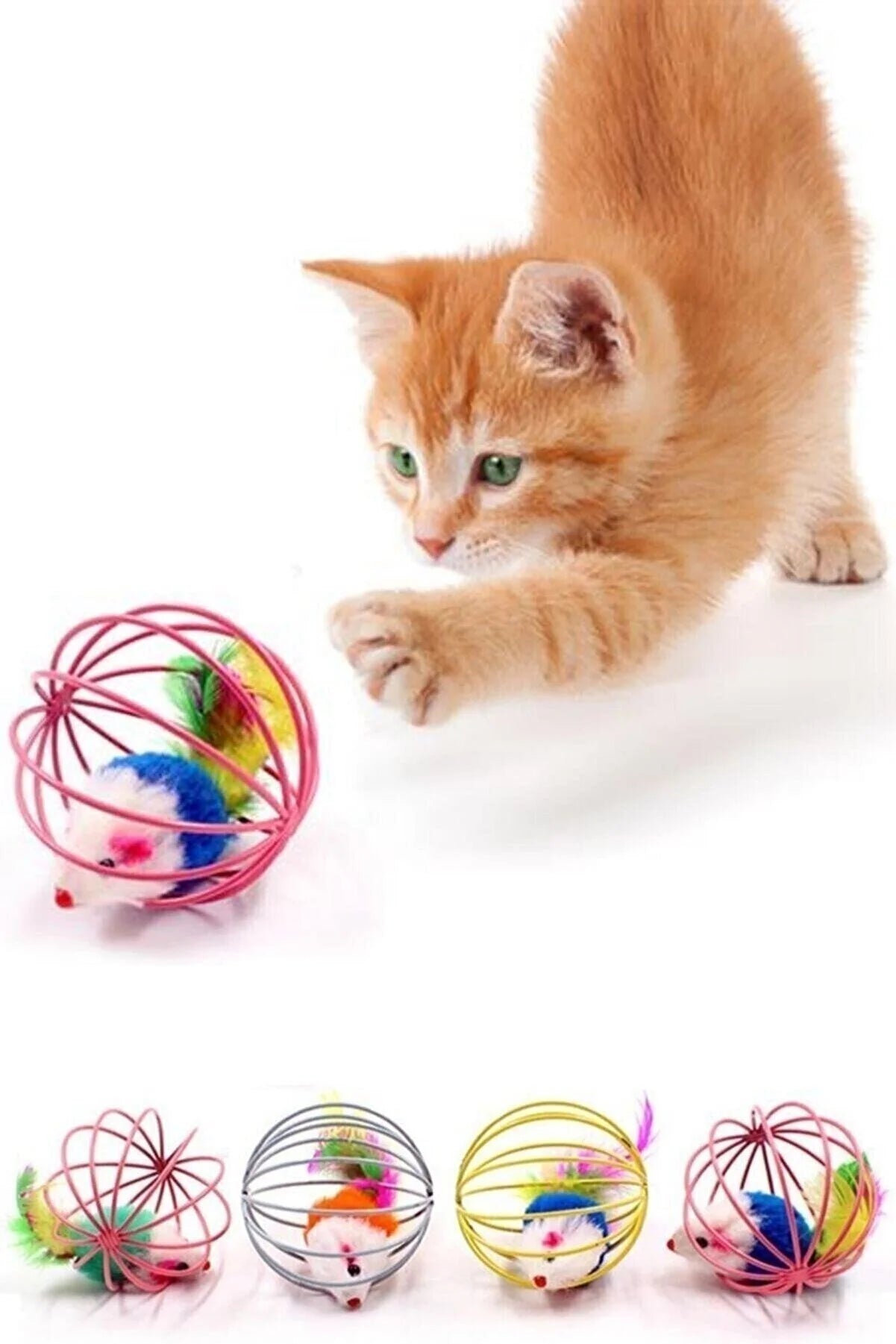 Hareketli Kedi Oyuncağı