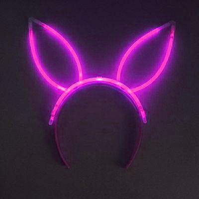 Karanlıkta Yanan Glow Neon Fosforlu Taç - 6 Adet
