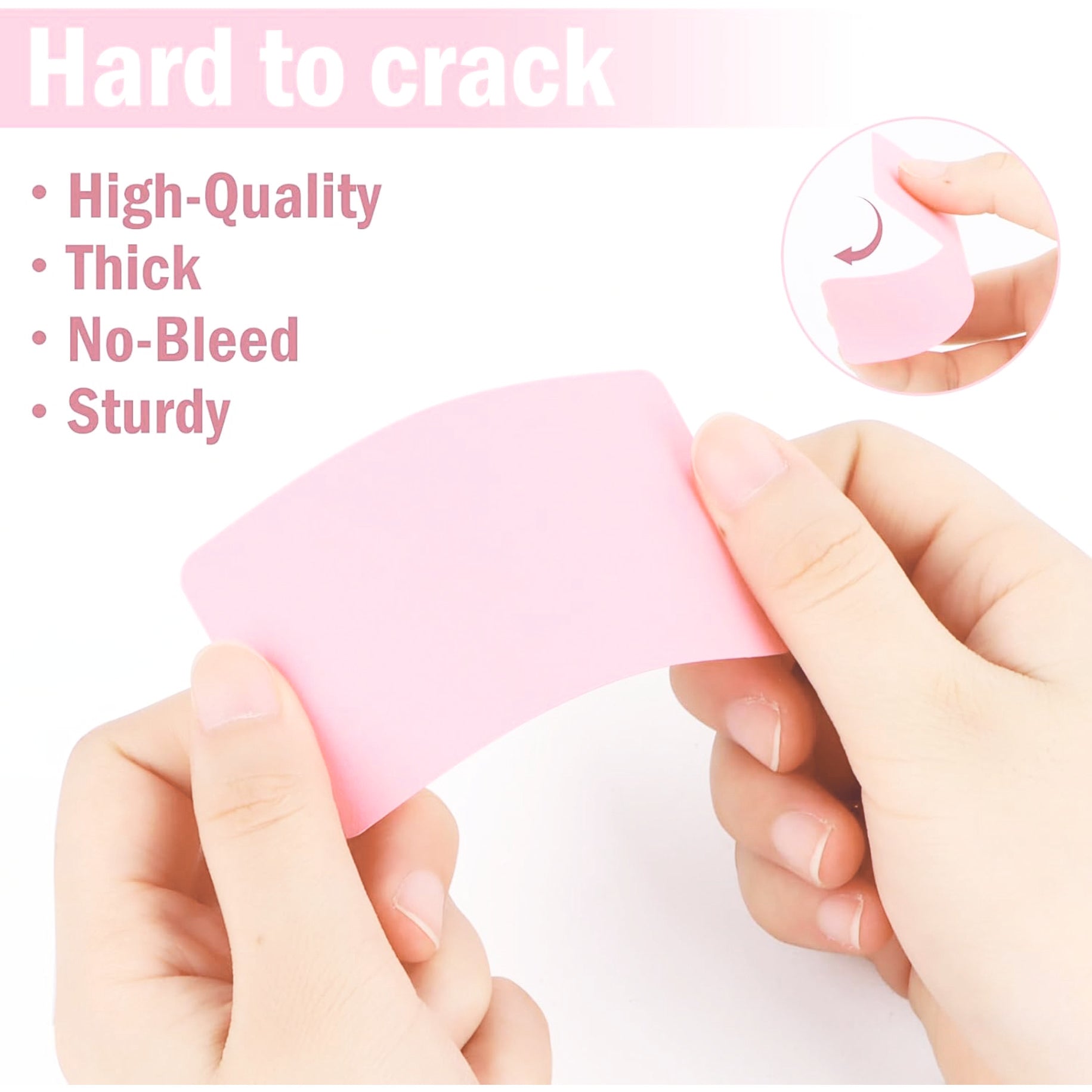 Boş Kelime Kartları 5x8 cm - 50 Adet Oval Kenarlı | Tabu &amp; Not Kartları - Kraft